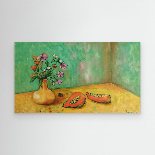 Lirios y papayas
